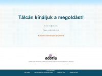 adoria.hu Webseite Vorschau
