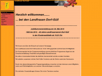 landfrauen-dorf-güll.de Webseite Vorschau