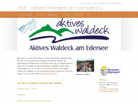 waldeck-aktiv.de Webseite Vorschau