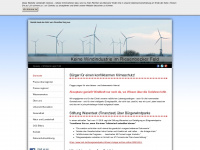 windkraft-riesenbeck.de Webseite Vorschau