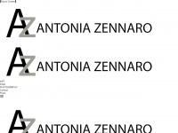 antoniazennaro.com Webseite Vorschau