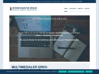 internetagentur-kaehler.de Webseite Vorschau