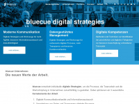 bluecue.de Webseite Vorschau