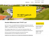 tv1877-lauf.de Webseite Vorschau