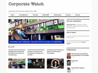 corporatewatch.org Webseite Vorschau
