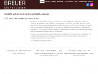 kuechendesign-breuer.at Webseite Vorschau