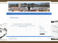 traunsteiner-tauschboerse.de Webseite Vorschau