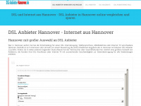 dsl-anbieter-hannover.de Webseite Vorschau