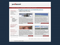 promacont.de Webseite Vorschau