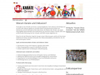 karateohnegrenzen.de Webseite Vorschau