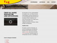 tiefundeisenbahnbau.de Webseite Vorschau
