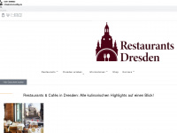 restaurants-dresden.de Webseite Vorschau