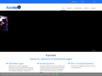kamtek.eu Webseite Vorschau