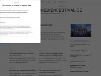 berliner-medienfestival.de Webseite Vorschau