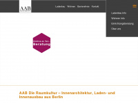 aab-die-raumkultur.de Webseite Vorschau
