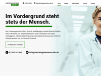 forschungszentrum-ruhr.eu Webseite Vorschau