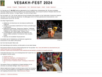 vesakh-muenchen.de Webseite Vorschau