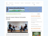helene-schoettle-schule.de Webseite Vorschau