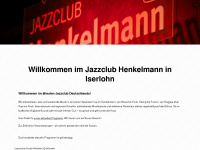 jazzclub-henkelmann.de Webseite Vorschau