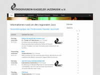 jazzvereinkassel.de Webseite Vorschau