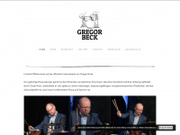 gregorbeck.de Webseite Vorschau