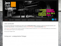 jazzclub-tuebingen.de Webseite Vorschau