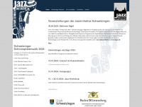 jazzinitiative-schwetzingen.de Webseite Vorschau