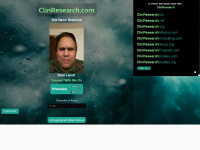 clinresearch.com Webseite Vorschau