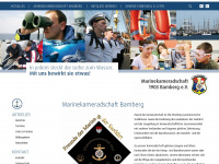 marine-bamberg.de Webseite Vorschau