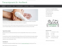 tierarztpraxis-hurlbeck.de Webseite Vorschau