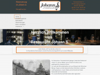 restaurant-johann-s-leipzig.de Webseite Vorschau