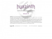 hyazinth.org Webseite Vorschau