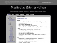 magischebuecherwelten.blogspot.com Webseite Vorschau