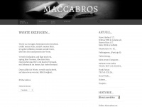 maccabros.wordpress.com Webseite Vorschau