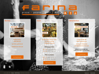 restaurant-farina.de Webseite Vorschau