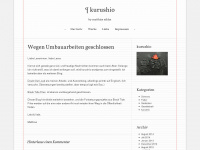 kurushio.wordpress.com Webseite Vorschau