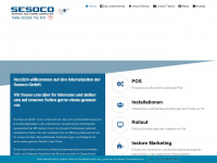 sesoco.de Webseite Vorschau
