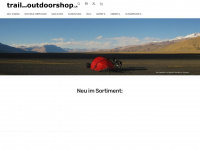trailshop.ch Webseite Vorschau