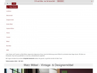 matz-moebel.de Webseite Vorschau