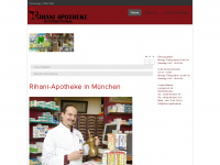 rihani-apotheke.de Webseite Vorschau