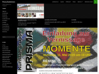 prismakunst.de Webseite Vorschau