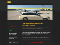 taxi-scharnagl.de Webseite Vorschau