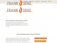 senz-ofenbau.de Webseite Vorschau