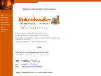 rokenhaeusser-kachelofen.de Webseite Vorschau