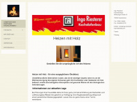 ingo-riesterer-kachelofenbau.de Webseite Vorschau
