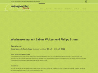 gesangsworkshop.ch Webseite Vorschau