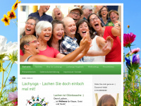 lachyoga-lehrerin.de Webseite Vorschau