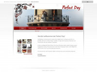 perfectdaypage.de Webseite Vorschau
