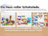schoggihuesli.ch Webseite Vorschau