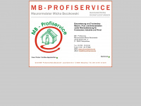 mb-profiservice.de Webseite Vorschau